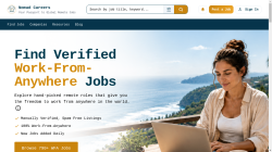 Nomad Careers job board - Find Verified Work-From-Anywhere Jobs