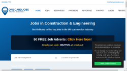 OnBoard Jobs job board - Jobs in Construction and Engineering
