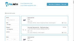 OptoJobs job board - OptoJobs - Jobs Board For Optometrists & Ophthalmologists