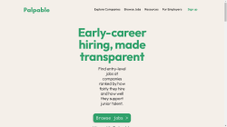 Palpable Jobs job board - Search entry-level, graduate jobs and internships