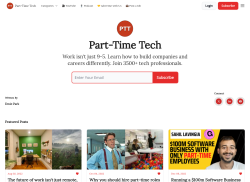 Part-Time Tech job board - Part-Time Jobs in Tech