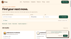 Praxy Jobs job board - Job search across 3M+ listings from 53 sources