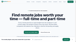 Realworkremote job board - Find remote jobs worth your time — full-time and part-time