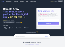 Remote Army job board - Remote Army - Your remote work partner for the digital era.