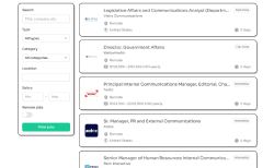 Remote Communications Jobs job board - Find flexible roles in PR and writing