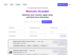 Remote Scouter job board - Remote Scouter - The easiest way to land a remote job