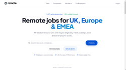 Remote1stJobs job board - Remote tech jobs for UK and Europe candidates