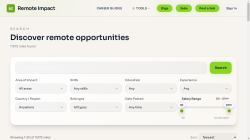 RemoteImpact job board - Verified Remote Jobs in Climate, AI Safety & Social Impact