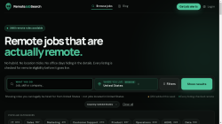 RemoteJobSearch job board - Remote jobs that are actually remote