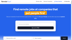 RemoteWeek job board - Remote Jobs at software companies that put people first.