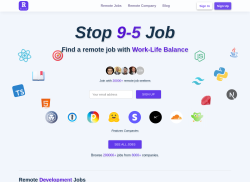 RemoteWLB job board - Stop your 9-5 job and come here to find a remote job with Work-Life balance