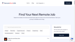 RemoteWorkUSA job board - Explore hundreds of remote and hybrid job opportunities across the United States.