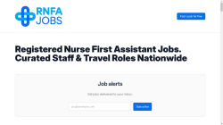 RNFA Jobs job board - RNFA Jobs Board | RN First Assistant Careers Nationwide