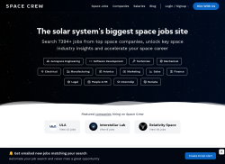 Rocket Crew job board - The biggest list of Space jobs from  new space companies