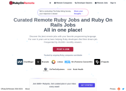Ruby On Remote job board - Ruby Remote Jobs