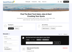 Sales Trax job board - Find the tech sales job of your dreams