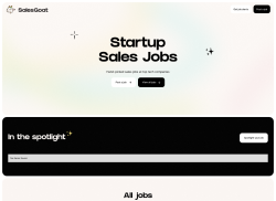 SalesGoat job board - Hand-picked Sales Jobs 🐐
