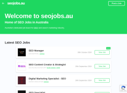 seojobs.au job board - seojobs.au - SEO Jobs Australia