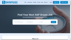 Shinygigs job board - Making every SAP expert and employer successful!