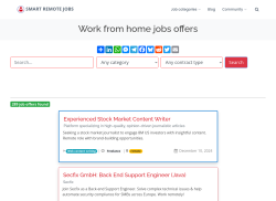 Smart Remote Jobs job board - Smart Remote Jobs | Work from home job offers