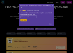Sportsjobs Online job board - Sportsjobs online - Your job in the sports industry Sportsjobs Online job board - Sportsjobs online - Your job in the sports industry
