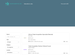 Talent Acquisition Jobs job board - #1 Remote HR Jobs and Talent Acquisition Jobs