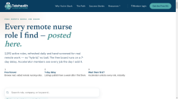 Telehealth Nurse Network job board - The #1 Remote Nurse Job Board - Work from home nursing jobs posted daily in one place