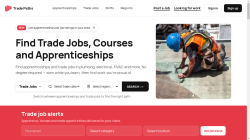 Trade Paths job board - Find trade jobs, apprenticeships and training courses across the UK