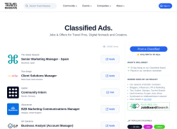 Travel Massive job board - Jobs for Travel Pros, Digital Nomads and Creators