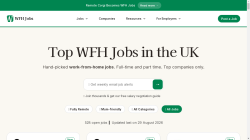 wfhjobs.co.uk job board - Top work-from-home jobs in the UK