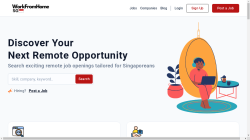 WorkFromHome Singapore job board - Work From Home Singapore