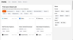 Znaidy job board - Global IT job aggregator | Find tech jobs from multiple sources worldwide